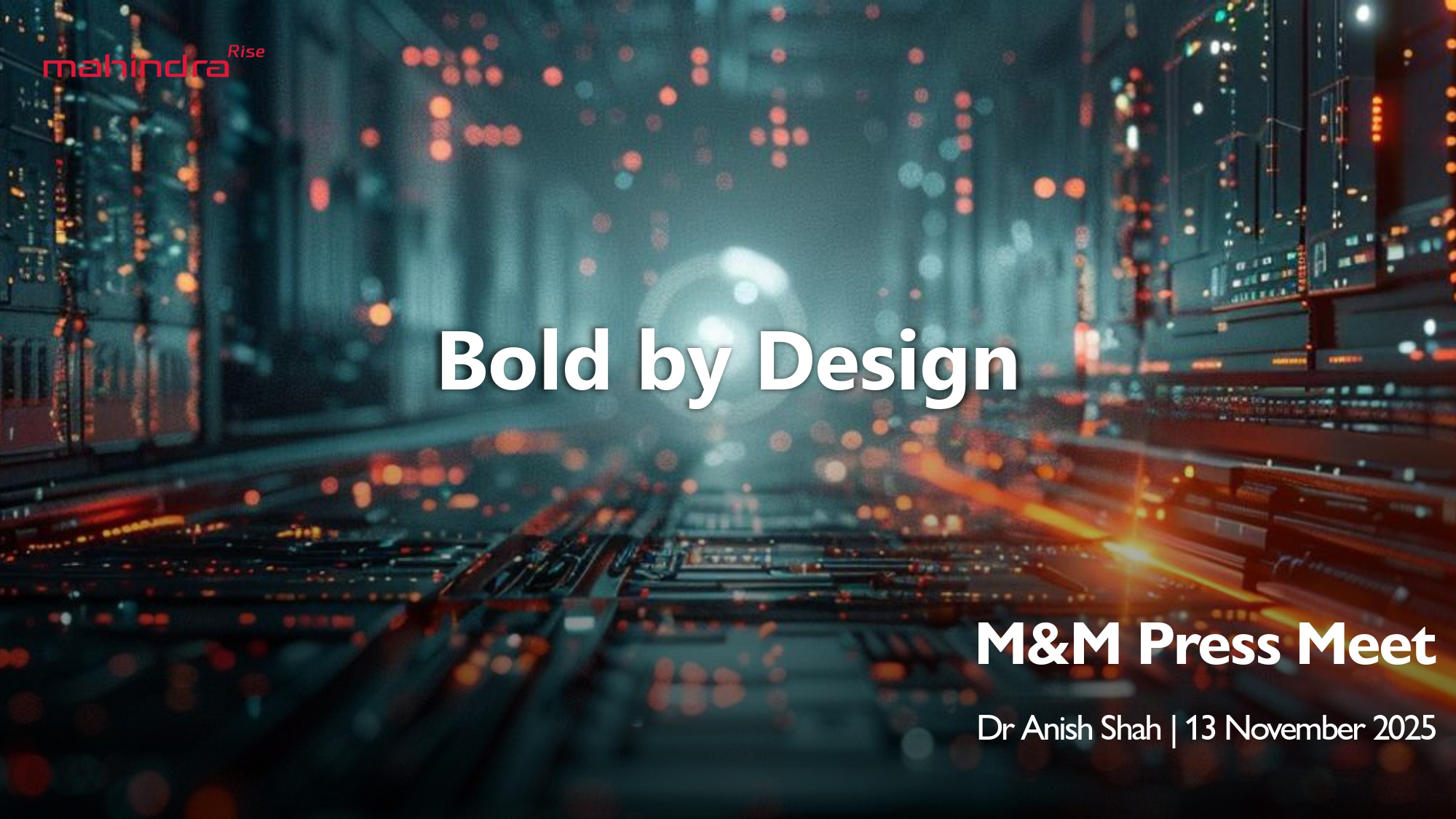 Mahindra Press Meet for Life Insurance Entry